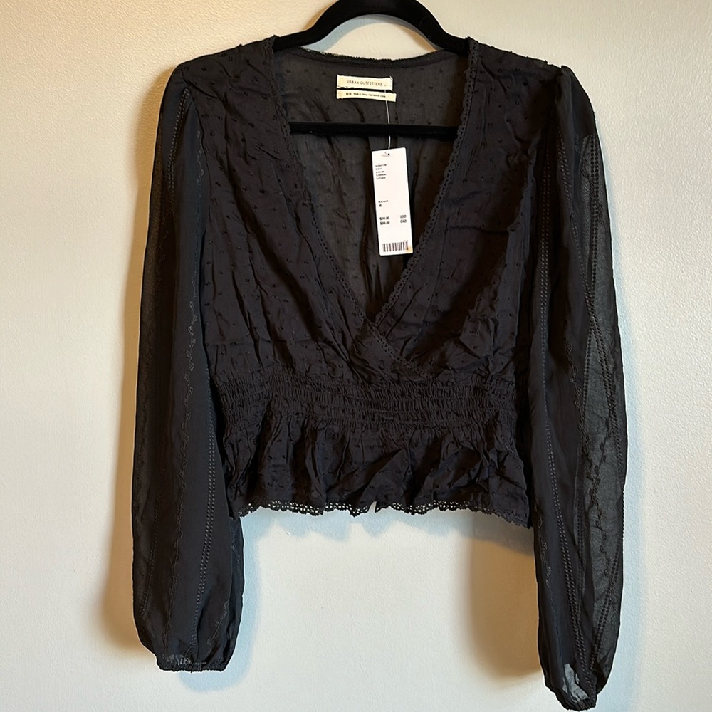 Urban Outfitters Black Blouse